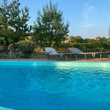 Nyuszifuelhaz Im Weinberg Mit Pool Feriehus *